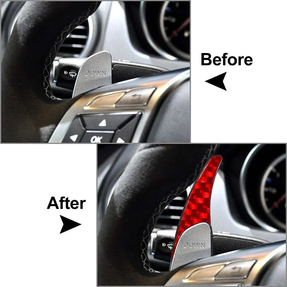 Steering Wheel Shift Paddle Extension for Mercedes Benz A C E CLA Class (2013–2020)