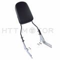 Chrome Skull Backrest Sissy Bar Pad for Kawasaki VN800 (1996–2005)