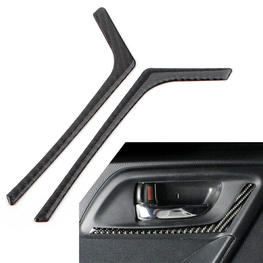 2Pcs Rear Door Handle Cover Trim for Subaru Forester (2013–2018)