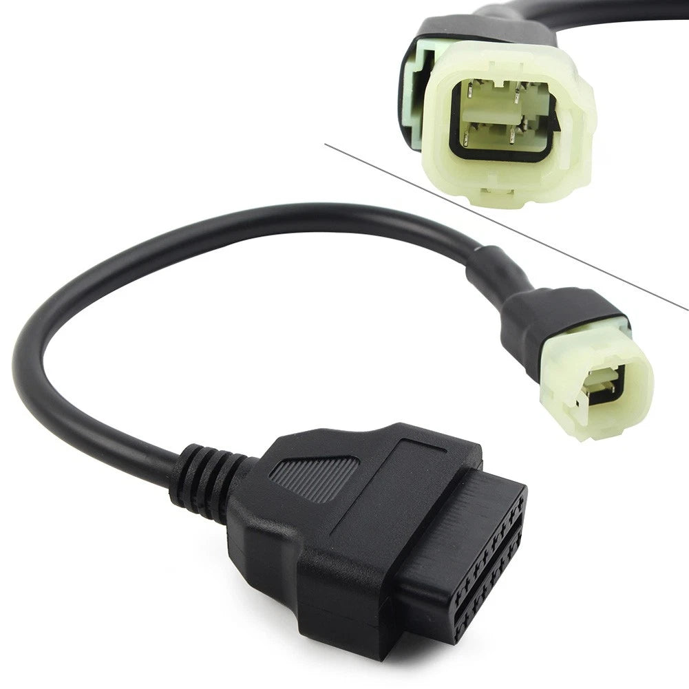 4 Pin to 16 Pin OBD2 Cable Connectors for Honda CBR600/1000RR (2003–2023)