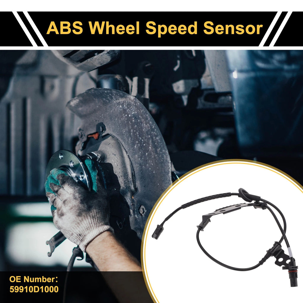 ABS Wheel Speed Sensor No. 59910D1000 for Kia K4 (2014–2017) Rear Left