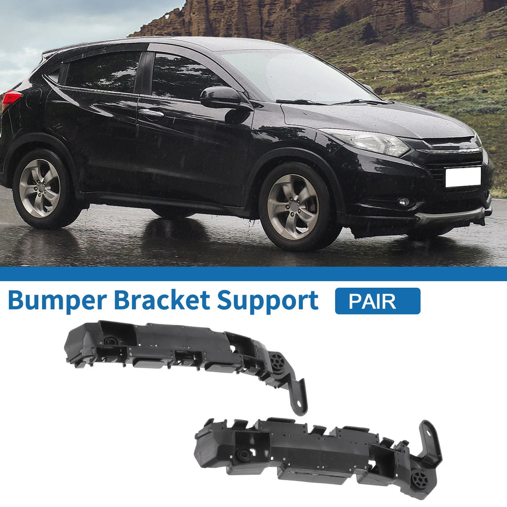 Front Bumper Retainer Bracket Pair Replacement for Honda HR-V (2016–2022)