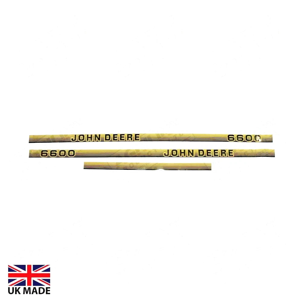 Decal Set for John Deere 6600 Tractor
