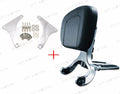 Backrest & Chrome Mount Bracket for Harley Heritage Softail