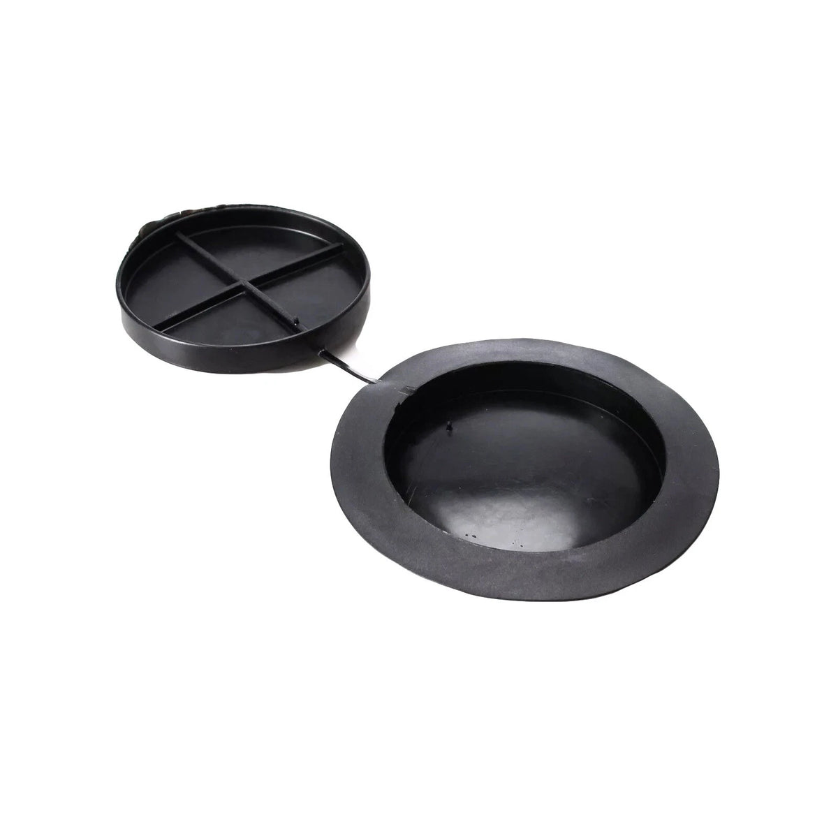 Wheelbox Cap Cover for Fiat (80mm Hole, Rubber)