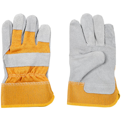 Cowhide Welding Gloves with Double Stitched Seams
