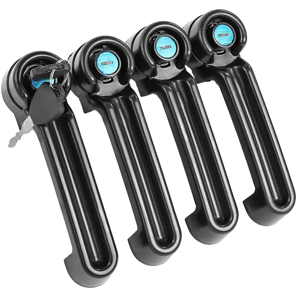 Replacement Door Handle for Electric Tricycle with Rustproof Aluminum Lock