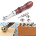 Leathercraft Spacer Embossing Working Set Leather Craft Sewing Punch Tools Kit