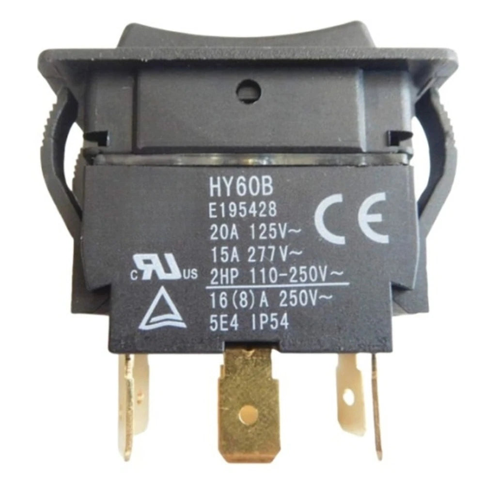 Boat Electrical Switch HY60B 20A 6 Pin Waterproof Rocker Switch