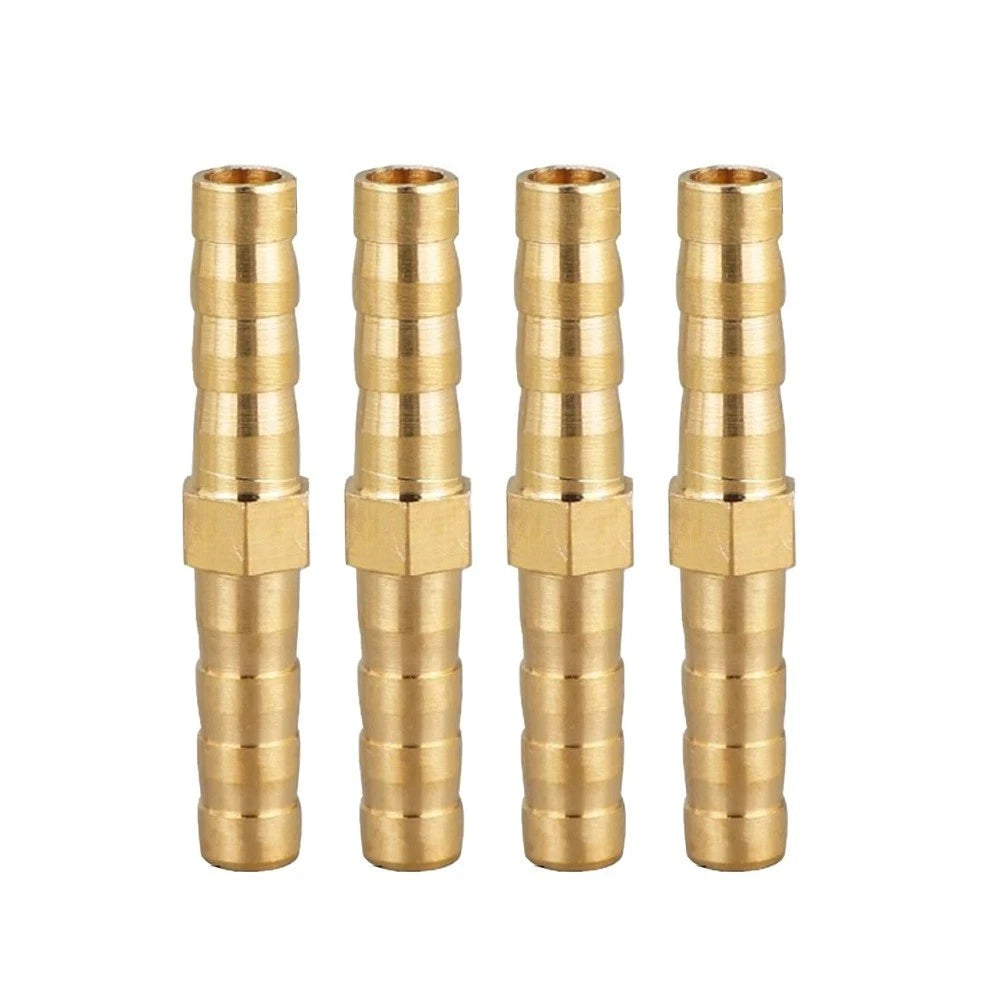 Set of 12 Brass Hose Connectors 6mm 8mm 10mm Straight Barb Reducer Adapter
