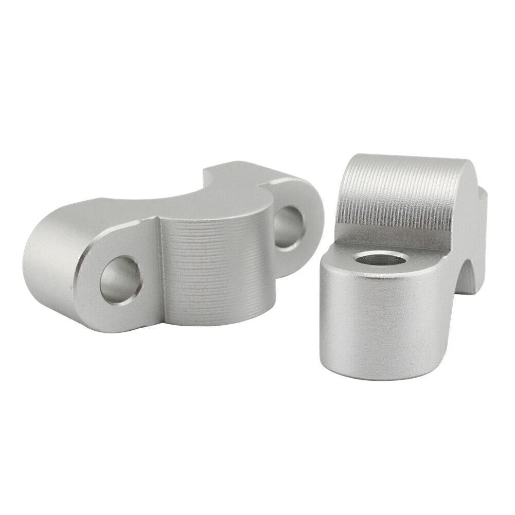1 Set Silevr Handlebar Lift Clamp Risers For BMW S1000XR 2020-2026