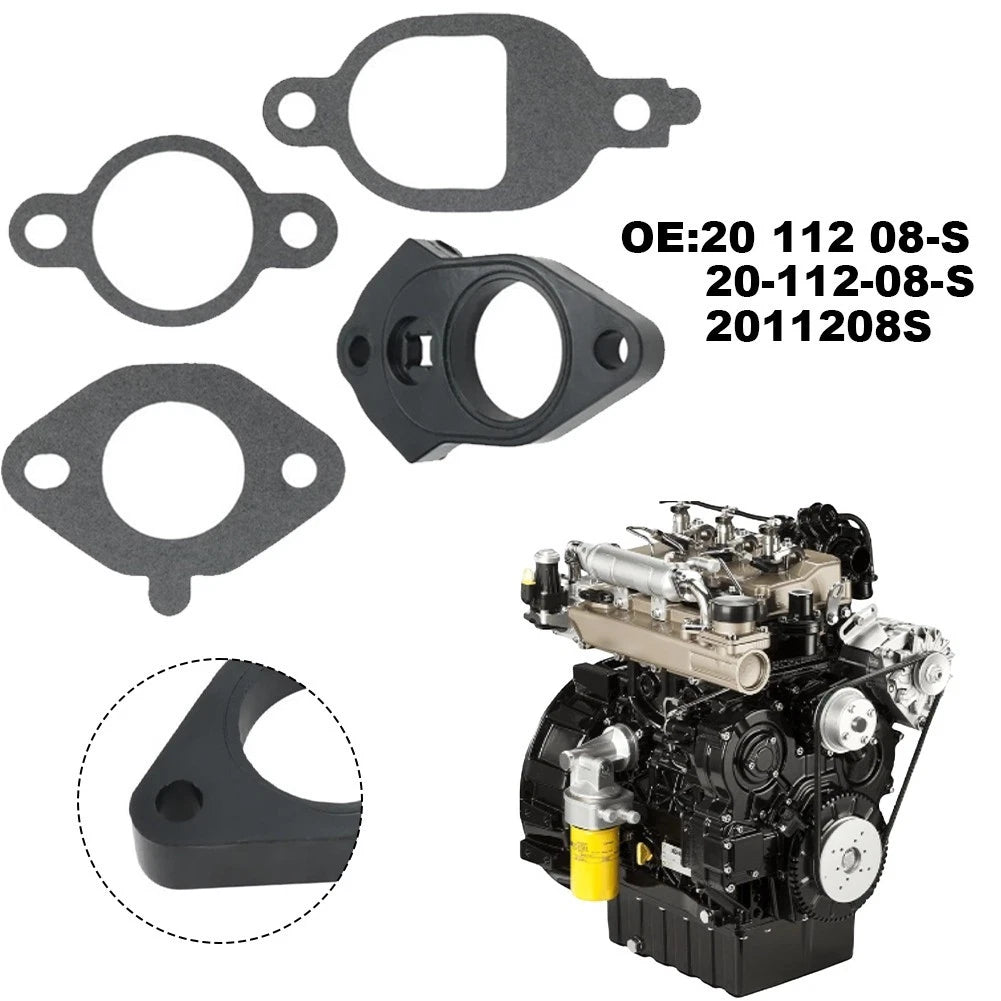 Carburetor Spacer Set for Engine Replacement (20 112 08 S, 2011208S)