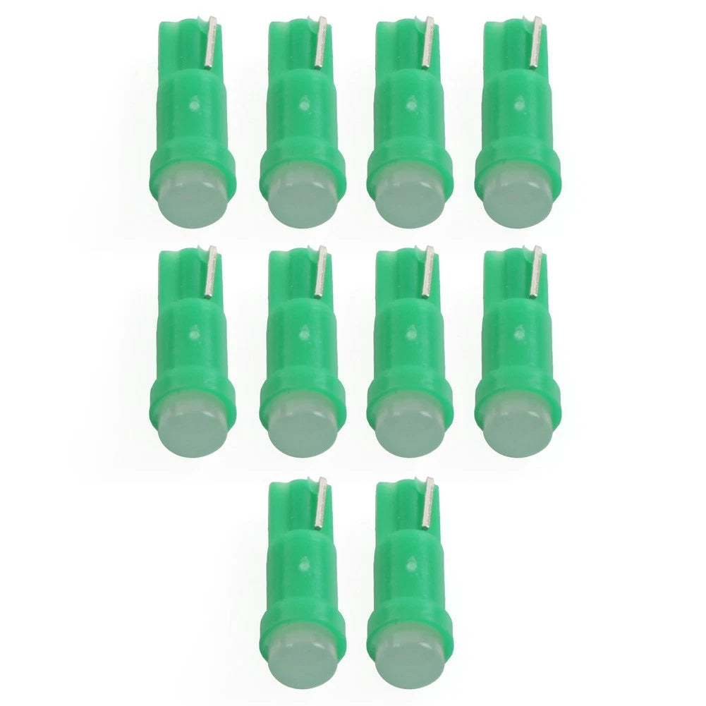 T5 Green SMD Dashboard Gauge Bulbs for Car (Universal)