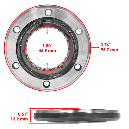 Starter and Clutch One Way Bearing for Honda TRX300 FourTrax (1988–2000)
