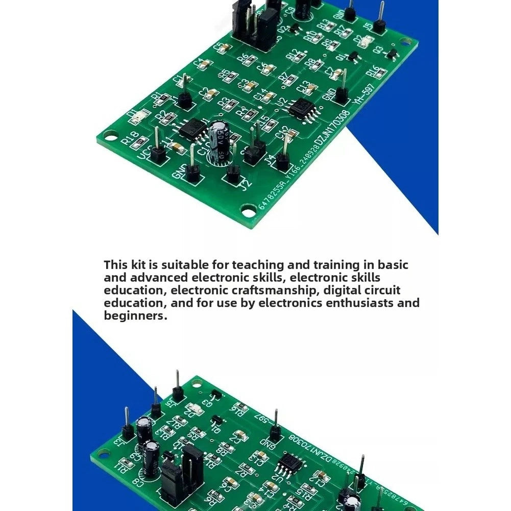 DIY Electronic Training Kit NE555 Waveform Generator Circuit Board