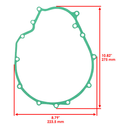 Clutch Cover Gasket Replacement for Kawasaki Vulcan 500 EN500A (1990–1996)
