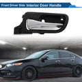 Front Passenger Side Interior Door Handle for Honda Accord (2003–2007) Black Chrome