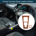 Center Console Panel Sticker Replacement for Mercedes-Benz GLA 2020-2021 Brown