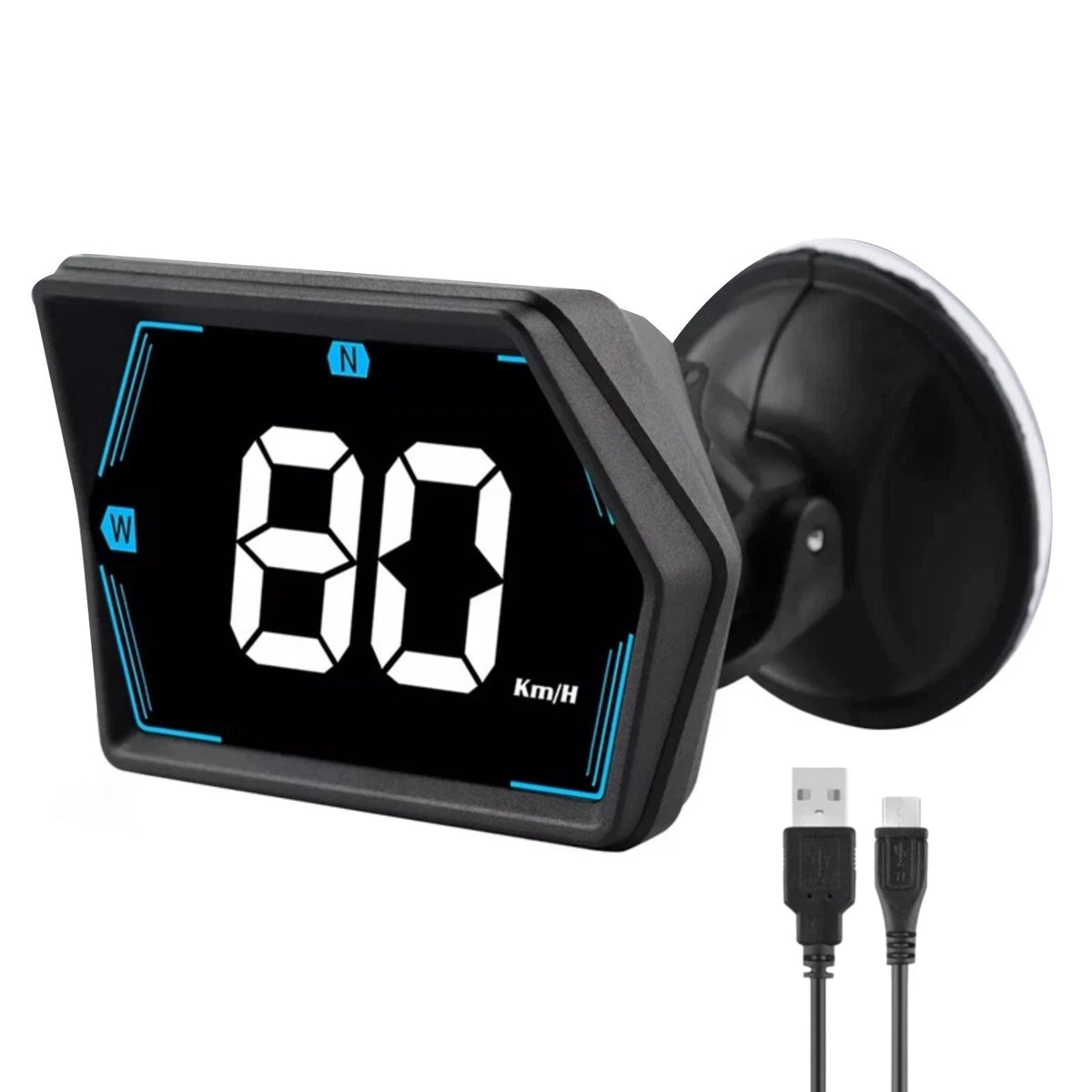 HUD GPS Head Up Display Speedometer for Universal Vehicles (2010–2023)