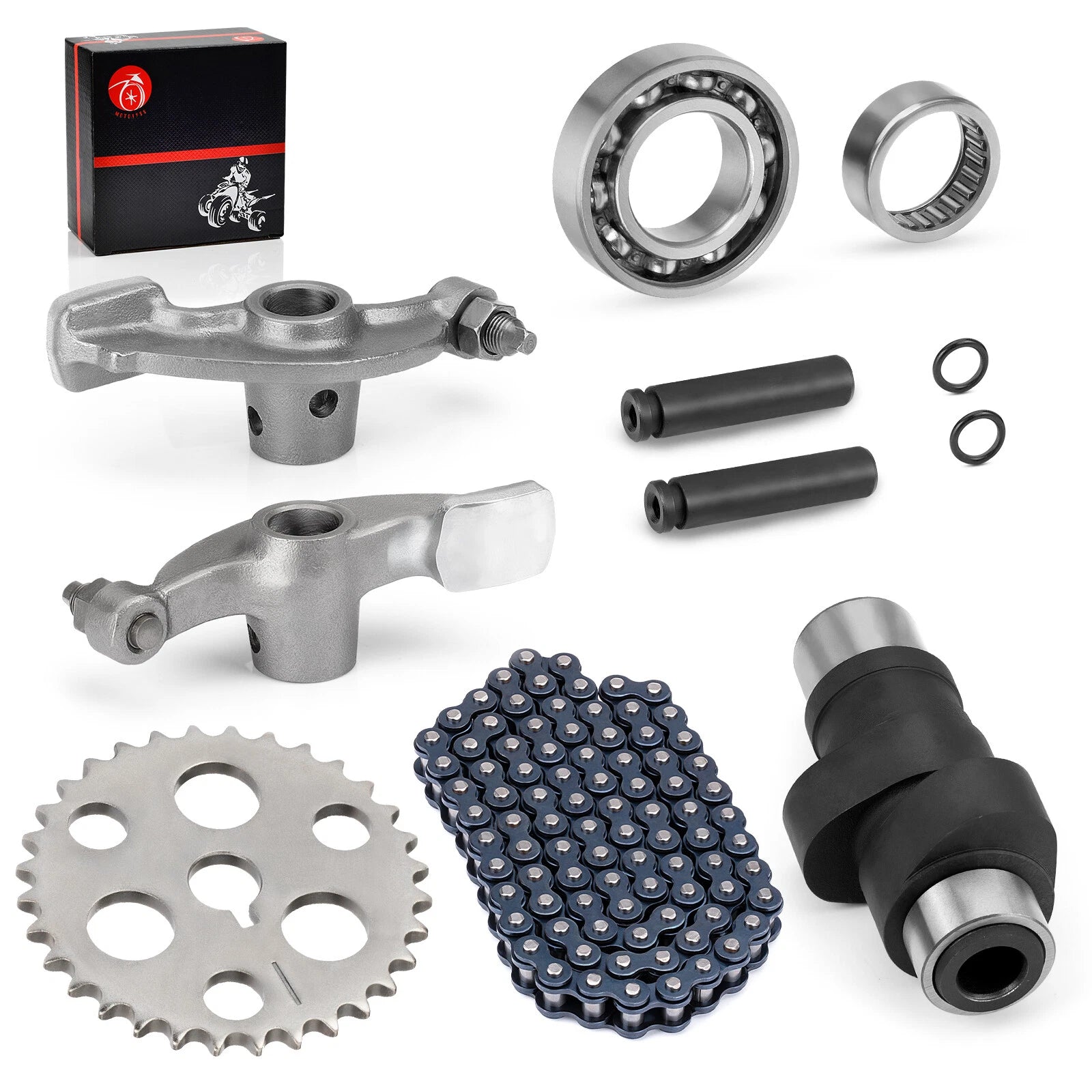 Camshaft & Rocker Arm & Chain Bearings for Yamaha Warrior Wolverine Big Bear 350 (1995–2006)
