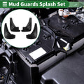 Mud Flaps Splash Guards for Hyundai Accent (2007–2010) W/ Mount Accessories