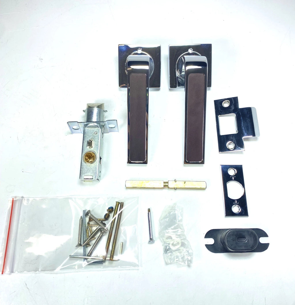 Chrome Door Lever Handle for R1530 (Turning Style Designs)