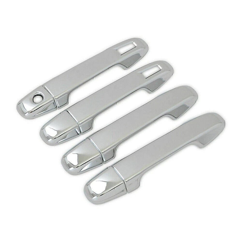 Set of 8 Door Handle Cover Panels for Subaru Forester (2019–2022) Chrome