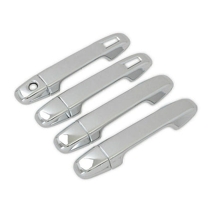 Set of 8 Door Handle Cover Panels for Subaru Forester (2019–2022) Chrome