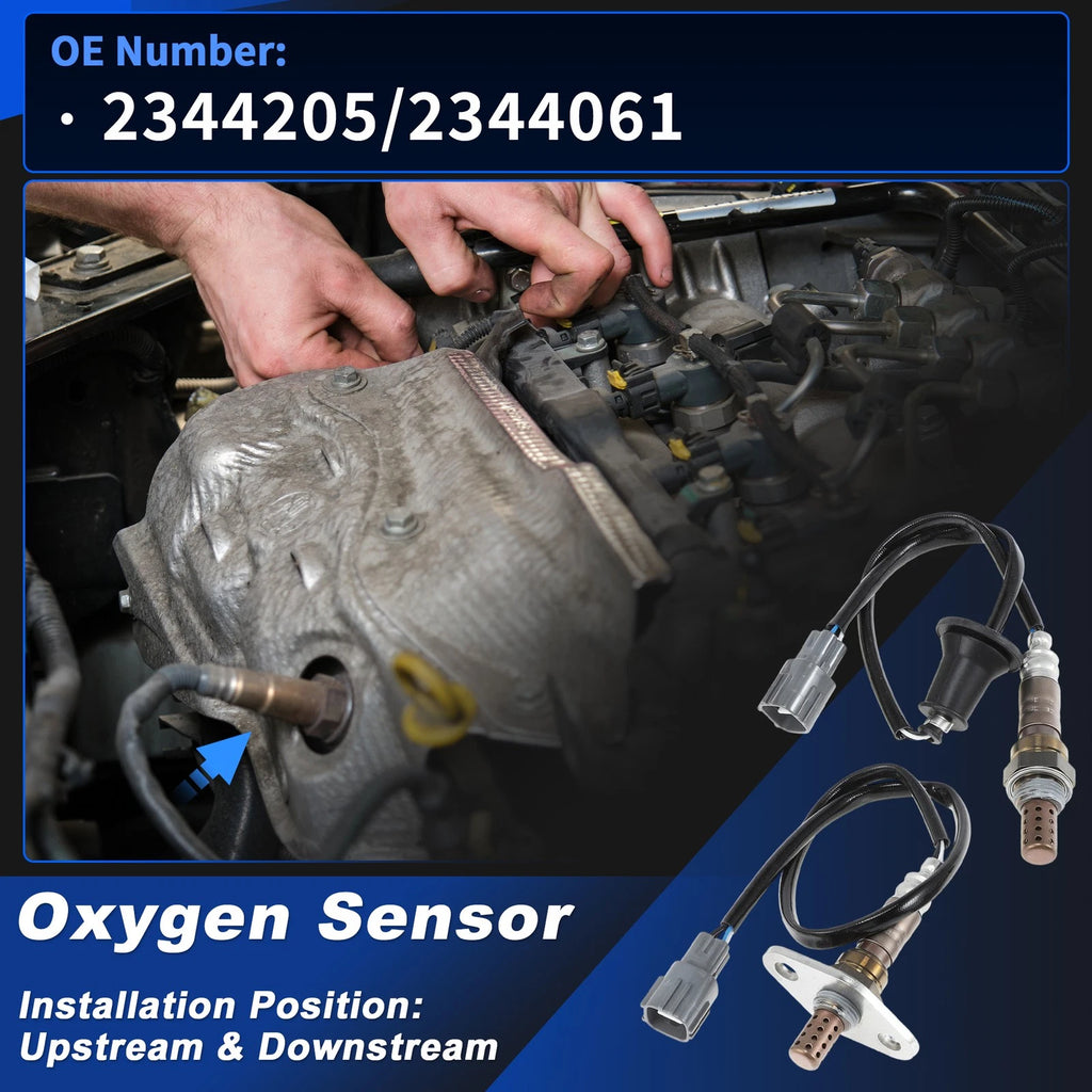 2X Oxygen Sensor for Toyota Corolla L4 1.8L (1998–2002)