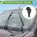 Windshield Washer Nozzle with Hose Connector for Honda