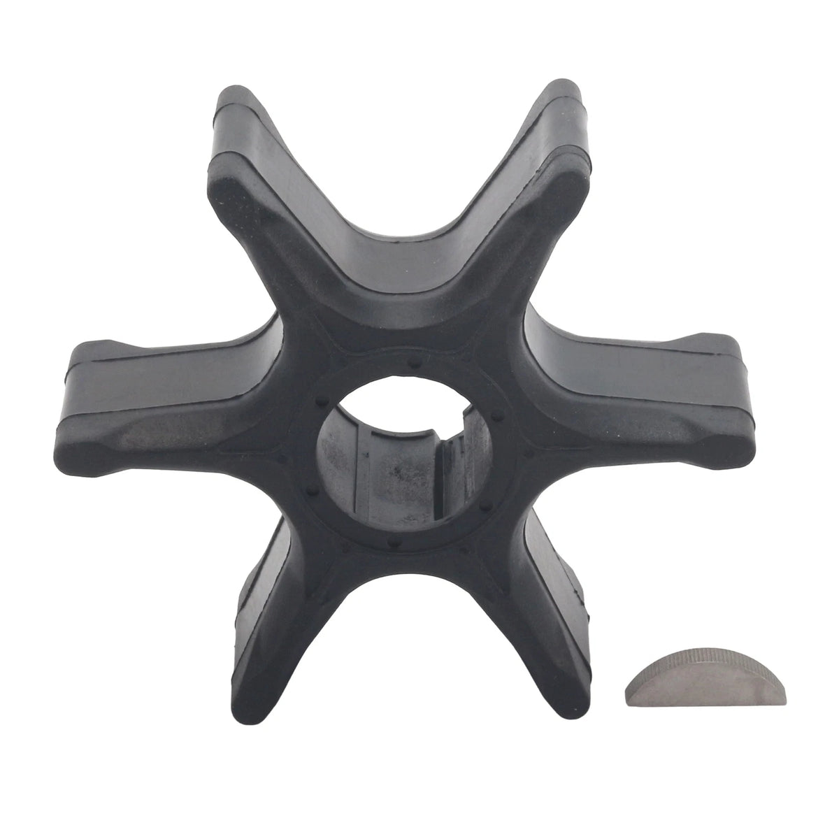 Water Pump Impeller & Key for Yamaha Outboard Motor (75-250 HP)