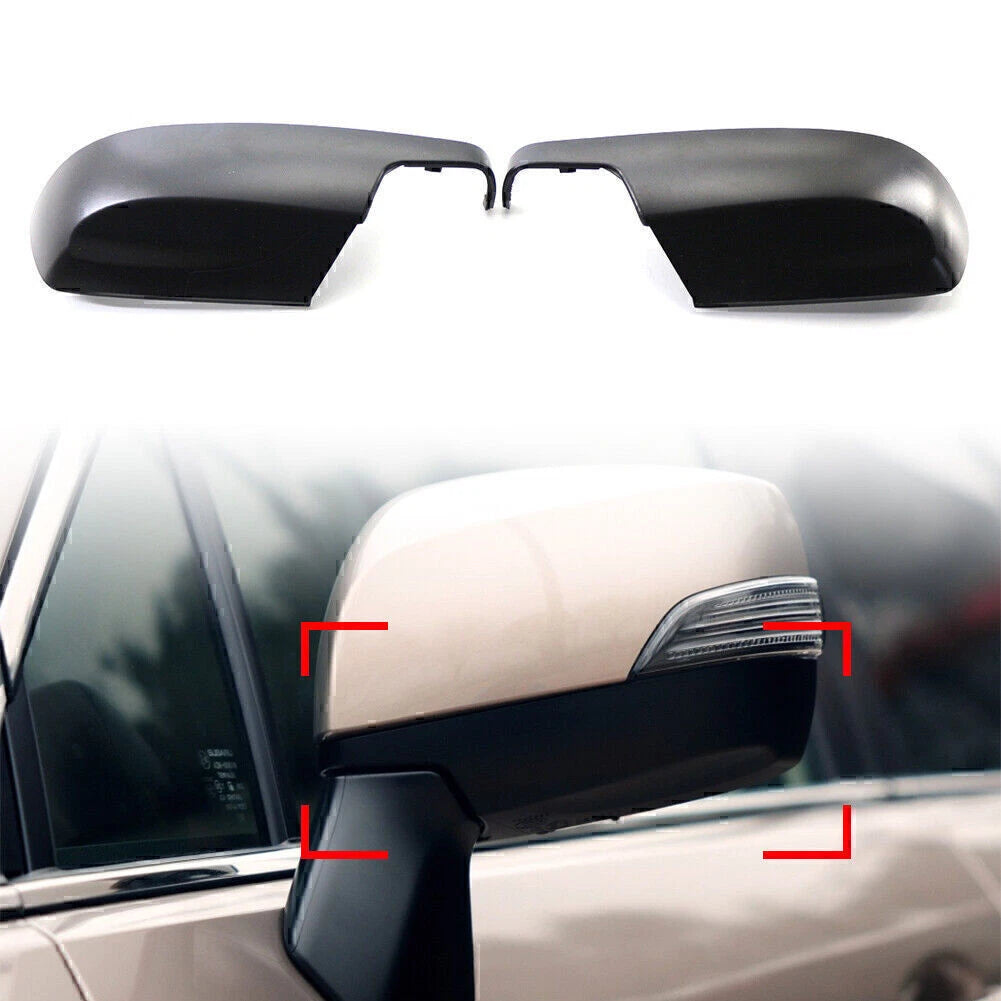 Pair Lower Mirror Cover for Subaru Forester (2014–2018) - Black