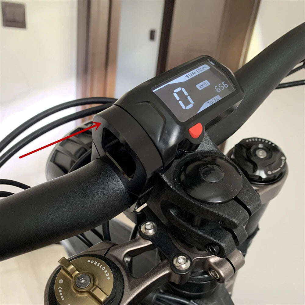 Digital Display Relocation Bracket for Sur Ron Light Bee S/X/LBX (2018–2023)