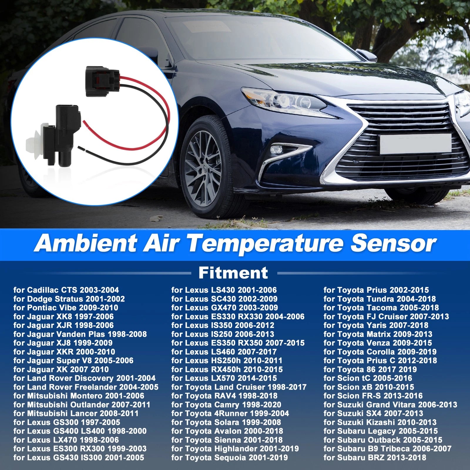Ambient Air Temperature Sensor Replacement for Toyota Hilux (2011–2020)