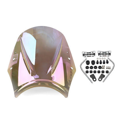 Universal Motorcycle Windshield Deflector Iridium