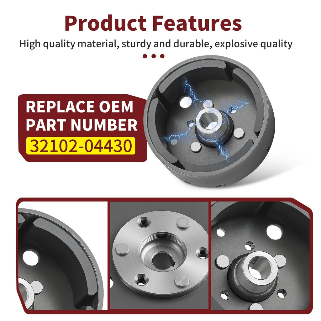 Flywheel Rotor 32102-04430 for Suzuki JR50 (1985–1987, 1993, 1995, 2000–2004)