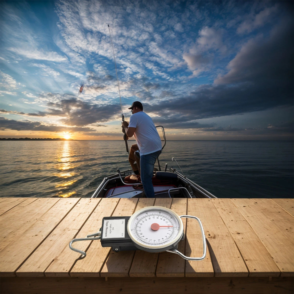 Reliable Mechanical Fishing Scale for Weighing Fish and Packages