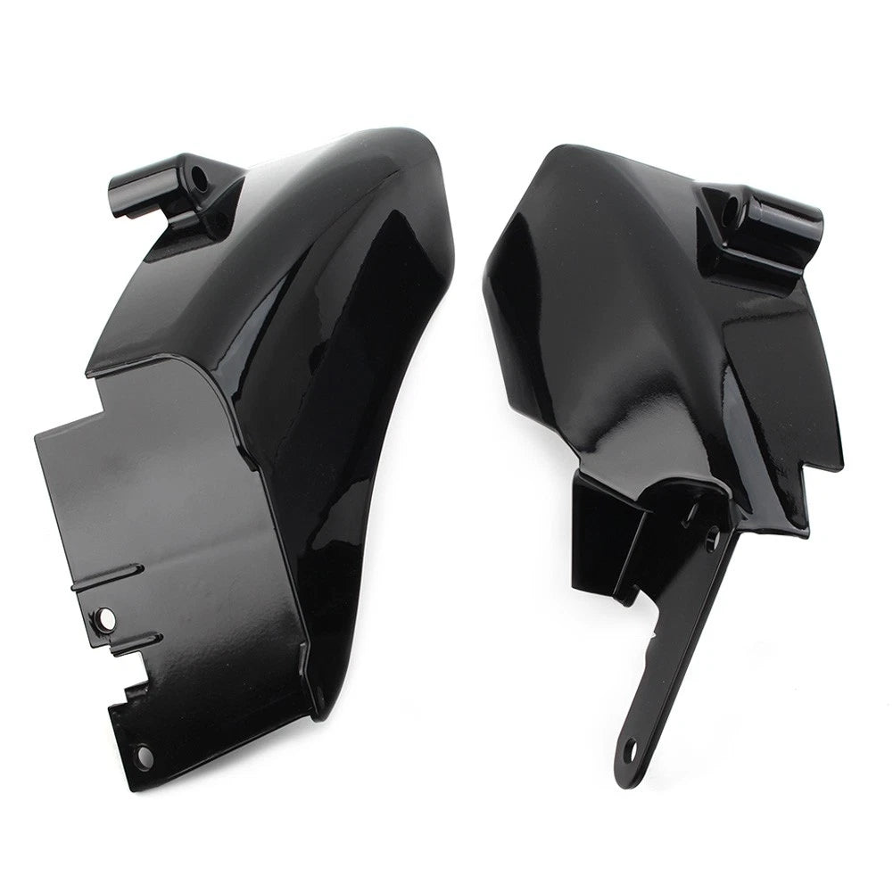 Mid Frame Air Deflector Trim Heat Shield Cover Kit for Harley Dyna (2006–2017)