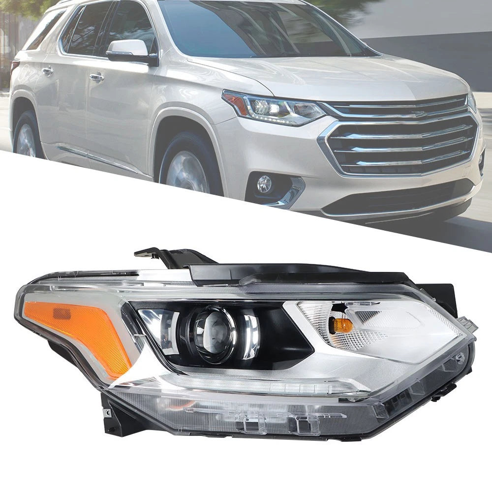 LED DRL Headlight Assembly for Chevy Traverse (2018–2021) Passenger Side