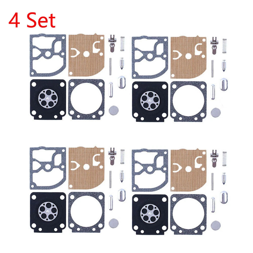 Set of 4 Chainsaw Carburetor Repair Kits for STIHL 017 018 MS170 MS180 ZAMA RB-77