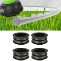 Set of 4 String Trimmer Spools 17ft for Greenworks, Snapper
