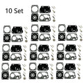 10x Trimmer Carburetor Gasket Kit for Poulan PP330 PP335 (ZAMA RB-168 C1M-W44)
