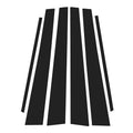 6 Pcs Door Pillar Window Trim Black for Lexus GS (1998–2005)