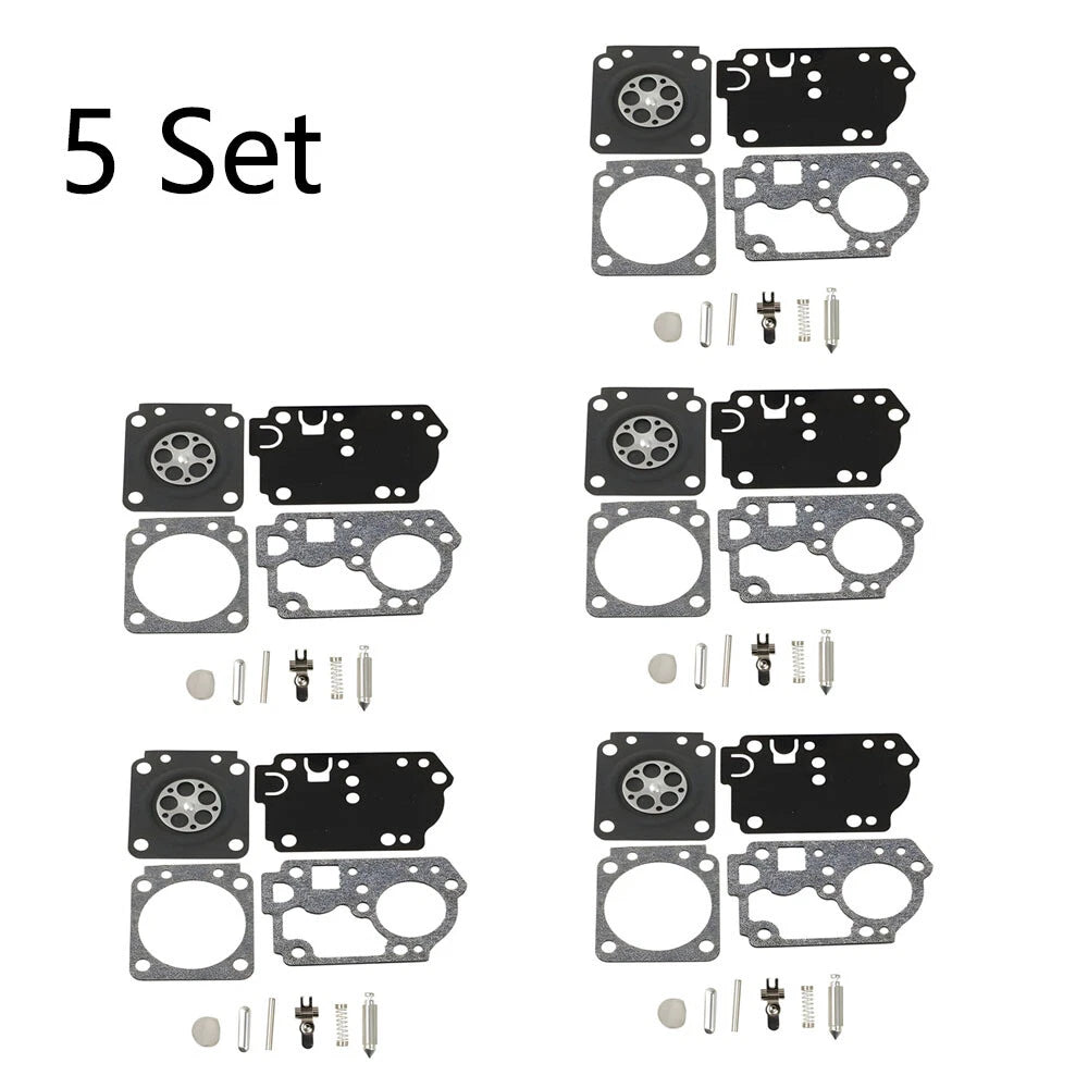 5X Carburetor Rebuild Kit for Poulan PP330 PP335 (ZAMA RB-168 C1M-W44)