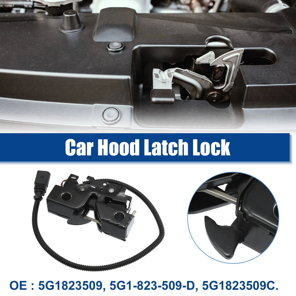 Hood Latch Lock Assembly Replacement for Volkswagen Golf (2015–2020)