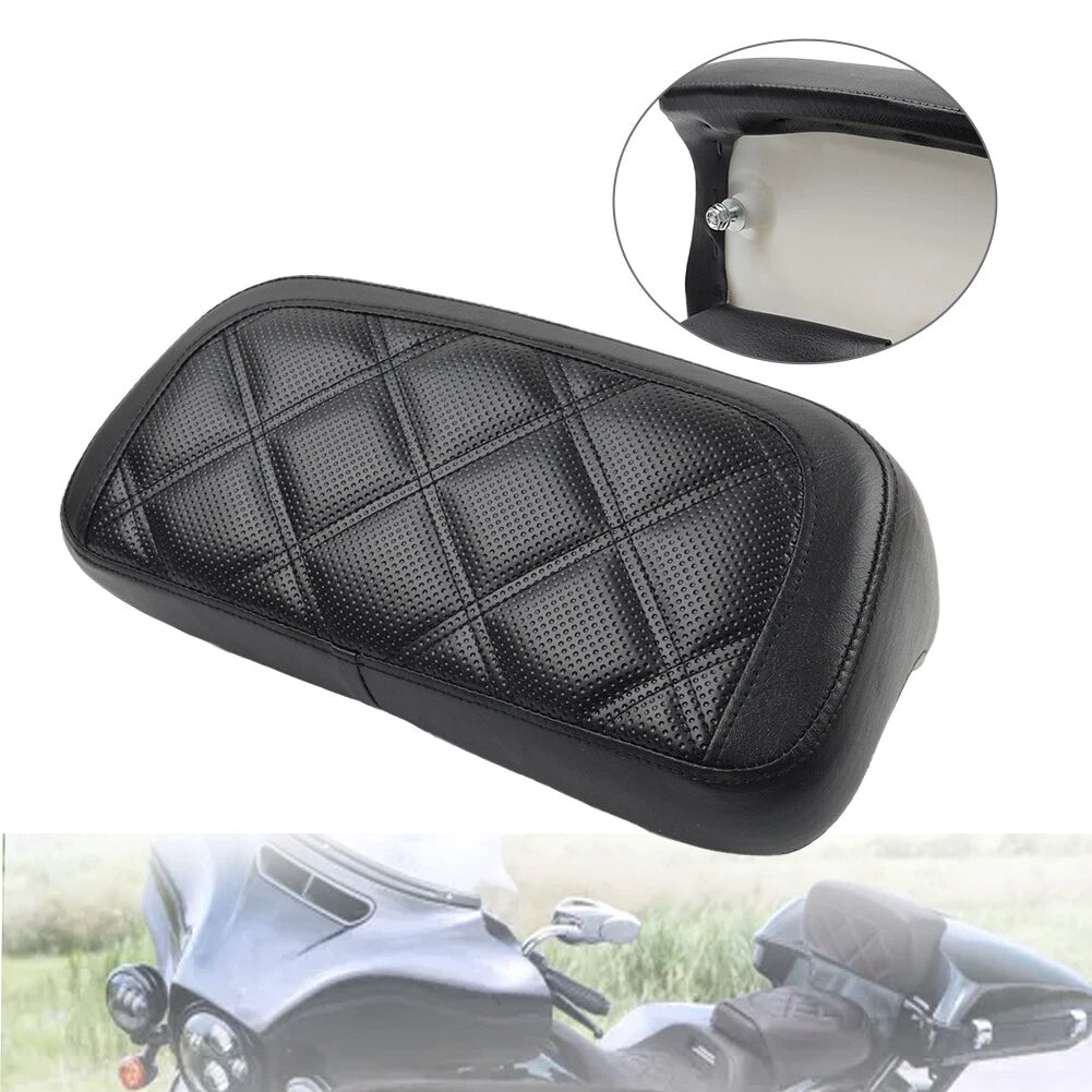 PU Leather Trunk Backrest Pad for Harley Street Electra Glide (2014–2023)