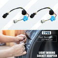 2 Pcs Light Wiring Socket Adapter Replacement for Chevrolet Cobalt (2005–2009)
