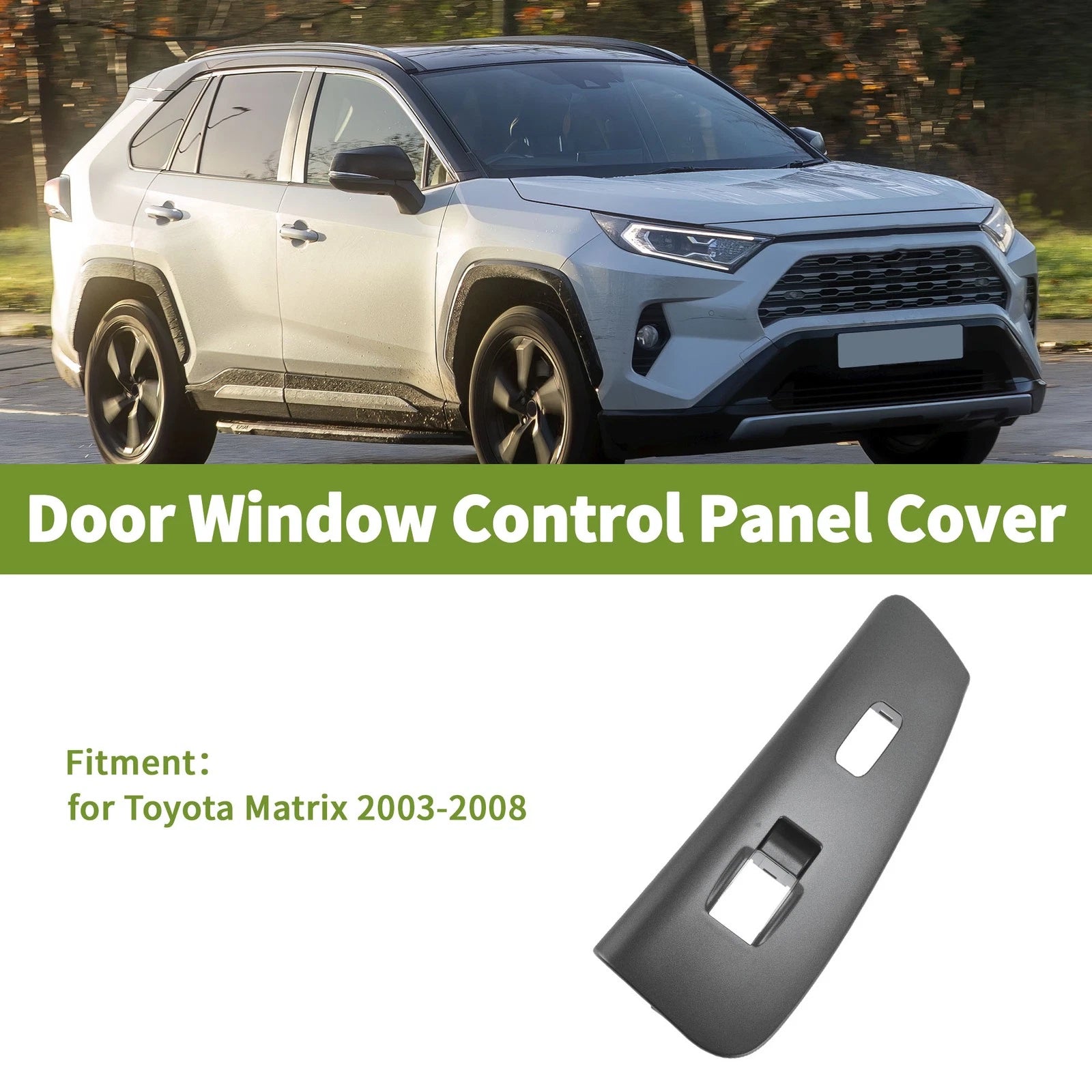 1 Pc Window Switch Bezel Cover for Toyota Matrix (2003–2014) No.7423101030