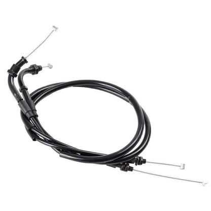 Throttle Cable Pair for Honda CBR600RR (2007–2012) - Yellow Orange Black