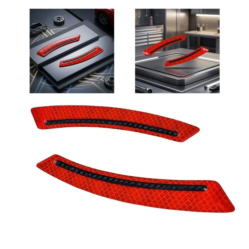 Reflective Car Stickers for (18.5x3.5cm)